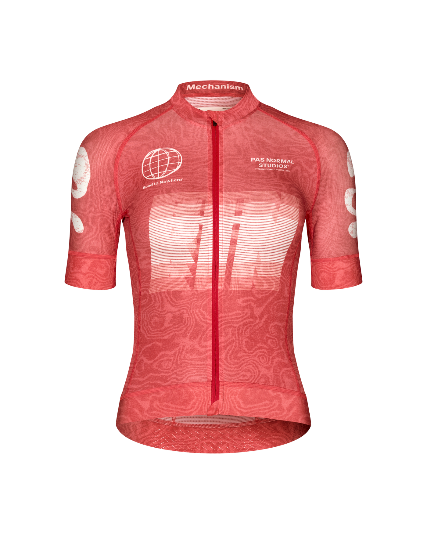 Women's Mechanism Logo Jersey - AOP RTN Classic red