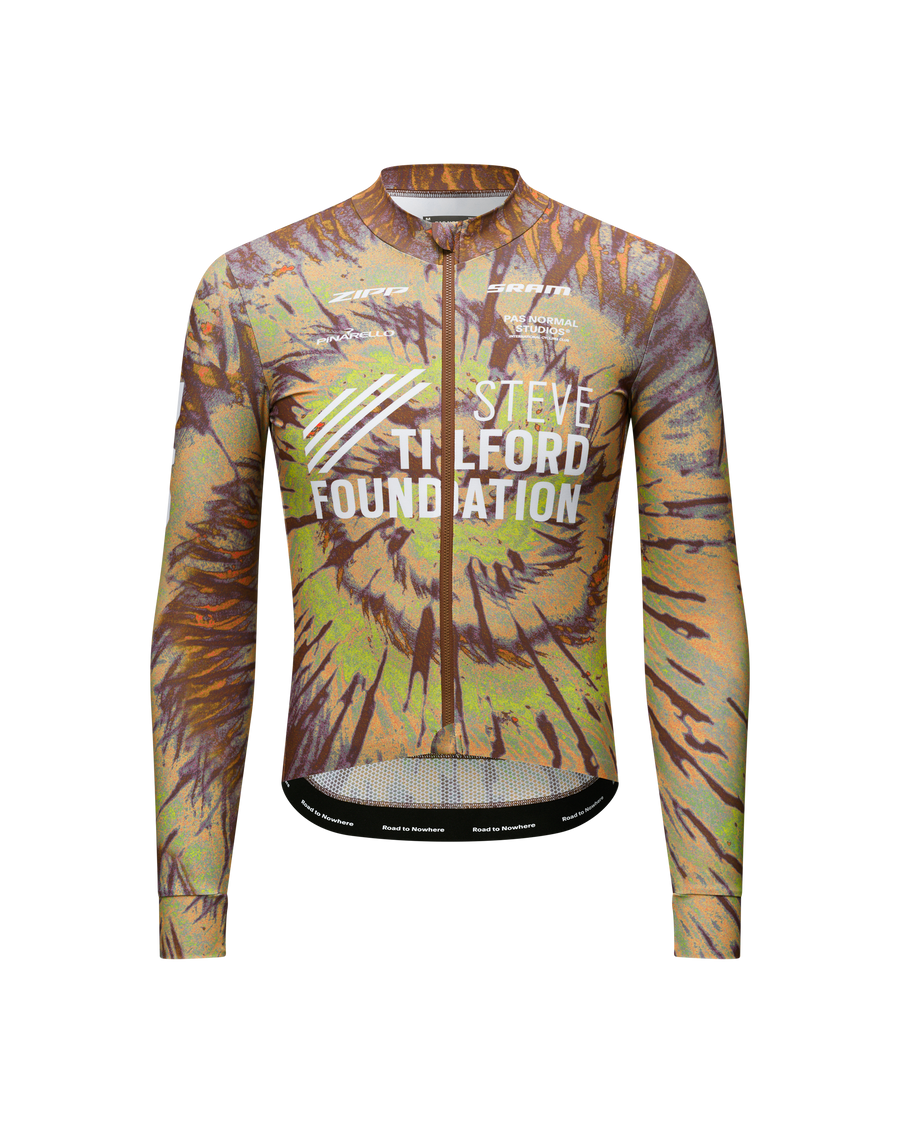 Men's STFR Mechanism Long Sleeve Jersey - STFR Beige