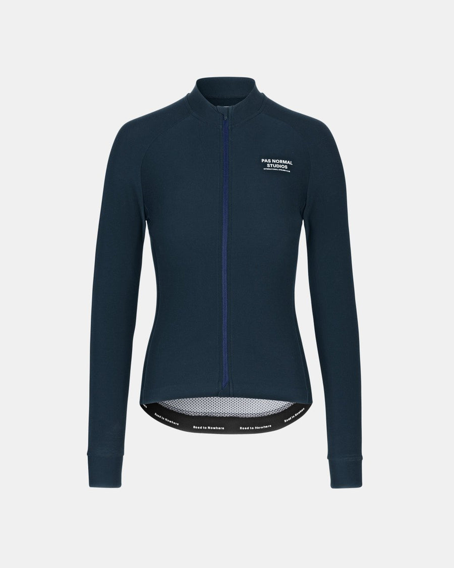 Women's Mechanism Long Sleeve Jersey - Navy