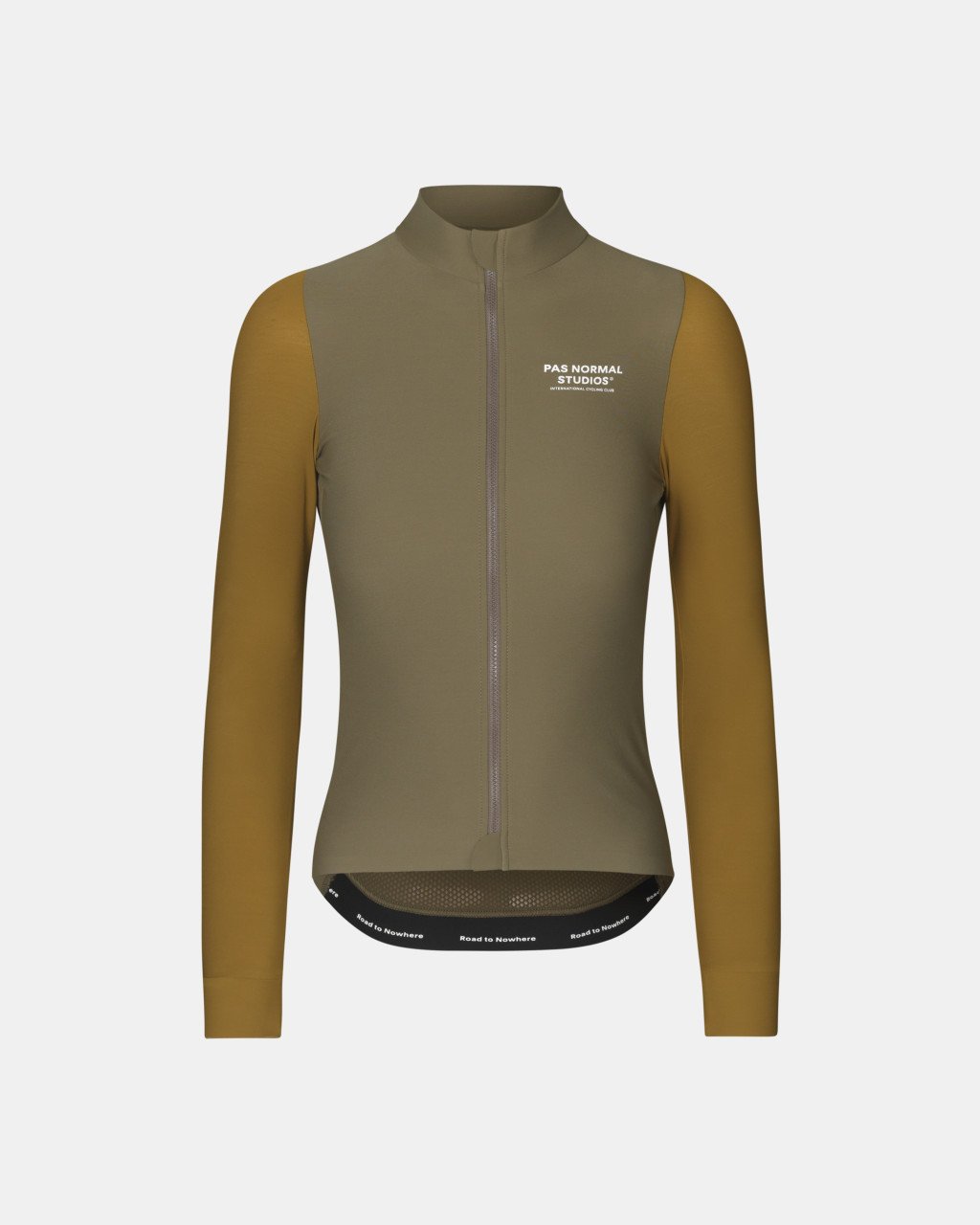 Women's Mechanism Long Sleeve Jersey - Brown Olive