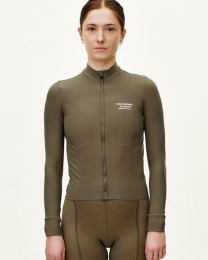 Women's Mechanism Long Sleeve Jersey - Mud — 2