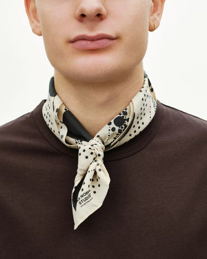 Pas Normal Studios //Off-Race Bandana Off White — 2