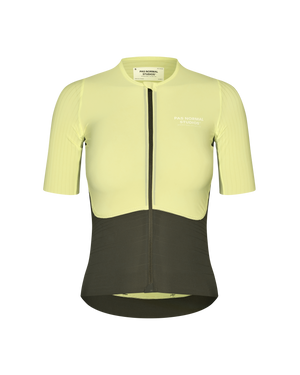 Women's Mechanism Pro Jersey - Wasabi Green / Dark Olive — 1