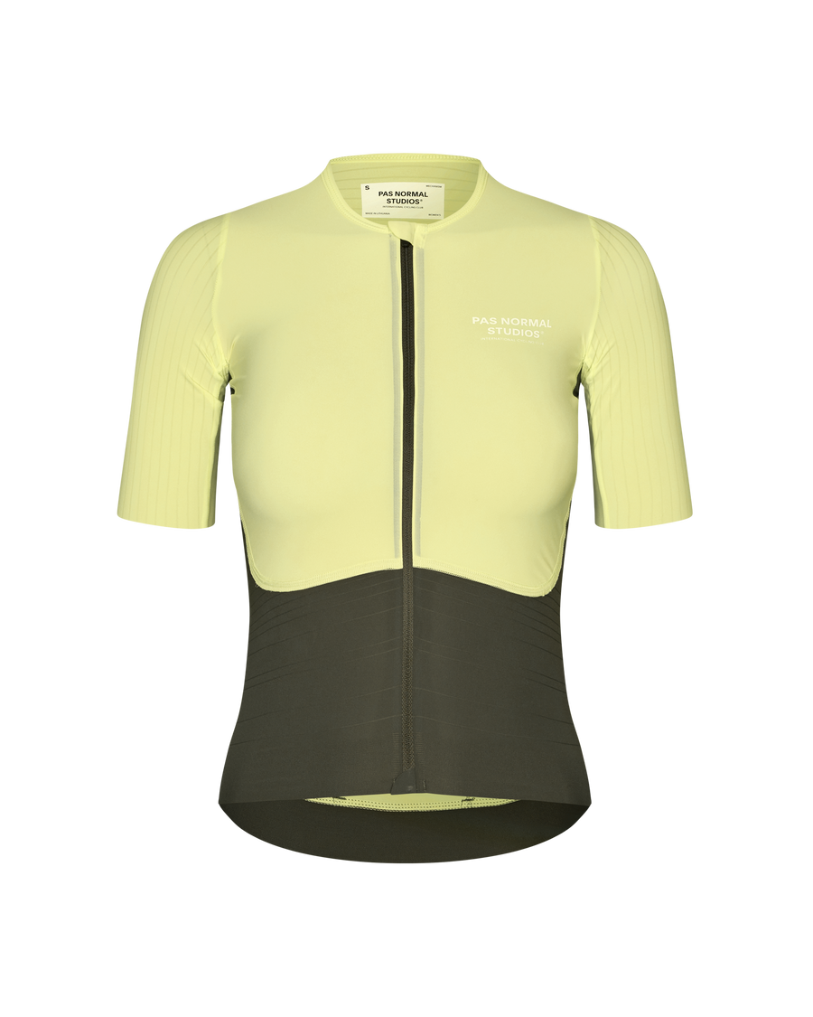 Women's Mechanism Pro Jersey - Wasabi Green / Dark Olive
