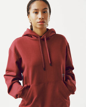 Pas Normal Studios //Off-Race Graphic Hoodie Maroon — 3
