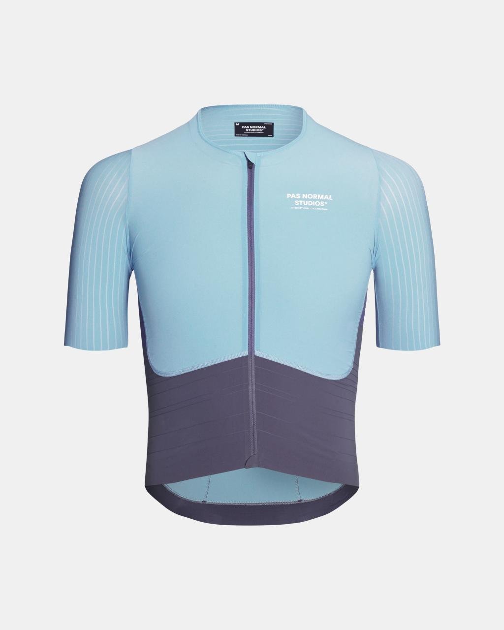 Men's Mechanism Pro Jersey - Iron Grey / Pale Blue