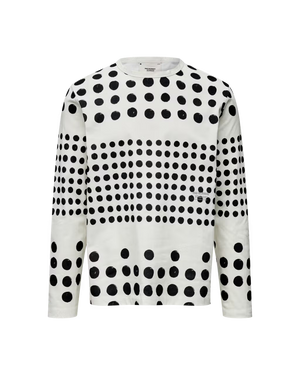 Pas Normal Studios //Off-Race Graphic Long Sleeve Off White — 1
