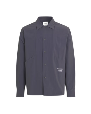 Pas Normal Studios //Off-Race Tech Overshirt Steel — 1