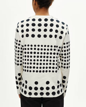 Pas Normal Studios //Off-Race Graphic Long Sleeve Off White — 4
