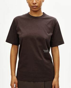 Pas Normal Studios //Off-Race Cotton Tech T-Shirt Dark Purple — 3