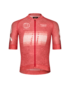 Men's Mechanism Logo Jersey - AOP RTN Classic red — 1