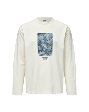Pas Normal Studios //Off-Race Cotton Tech Graphic Long Sleeve T-Shirt — 1