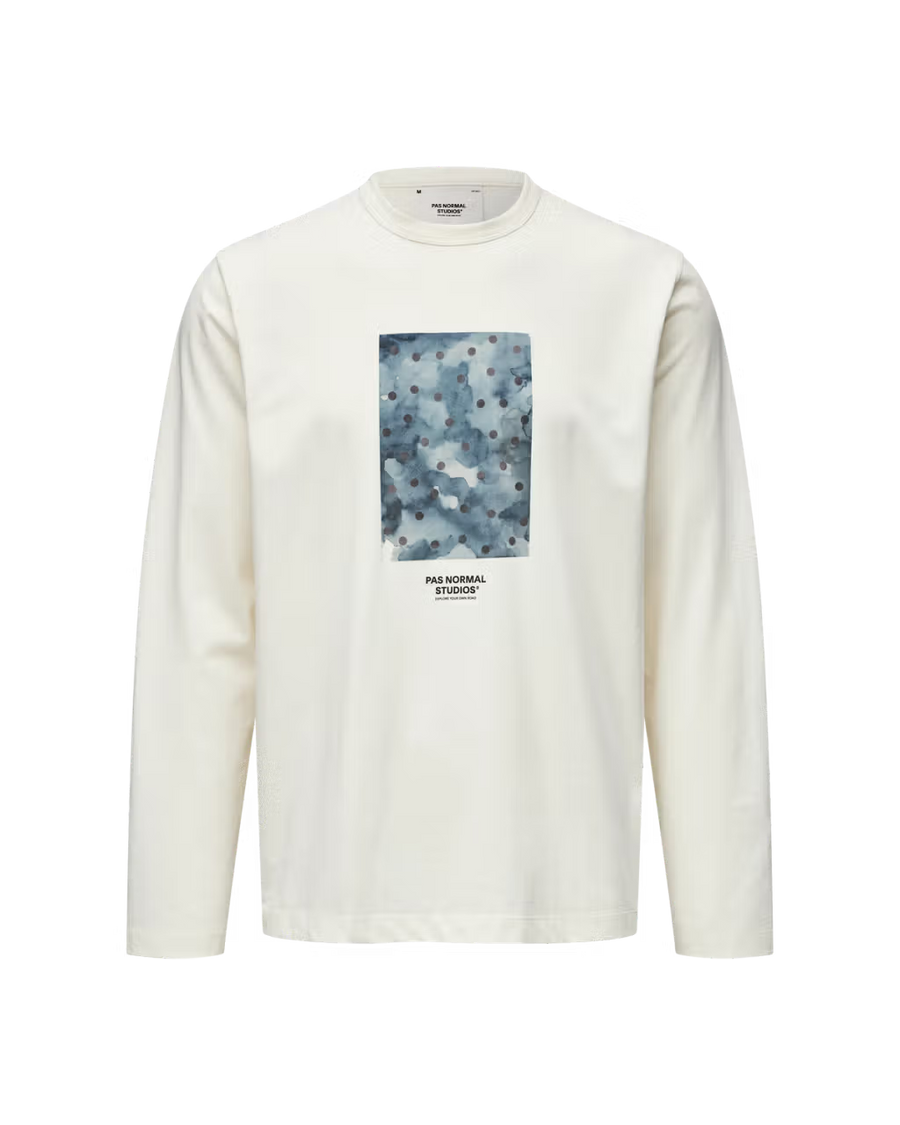 Pas Normal Studios //Off-Race Cotton Tech Graphic Long Sleeve T-Shirt