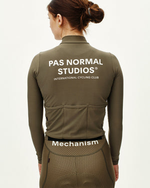 Women's Mechanism Long Sleeve Jersey - Mud — 3