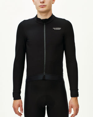 Men's Essential Long Sleeve Jersey - Black — 2