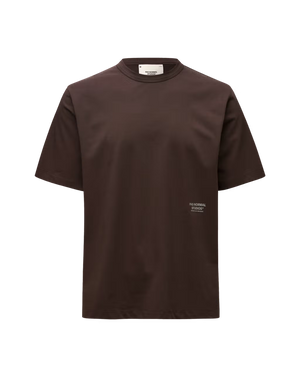 Pas Normal Studios //Off-Race Cotton Tech T-Shirt Dark Purple — 1