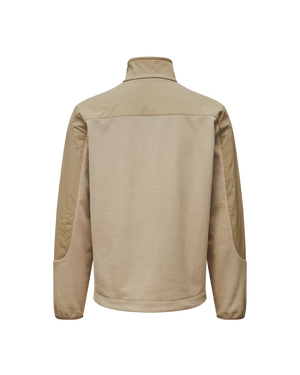 Pas Normal Studios //Off-Race Light Fleece Half-Zip Beige — 2