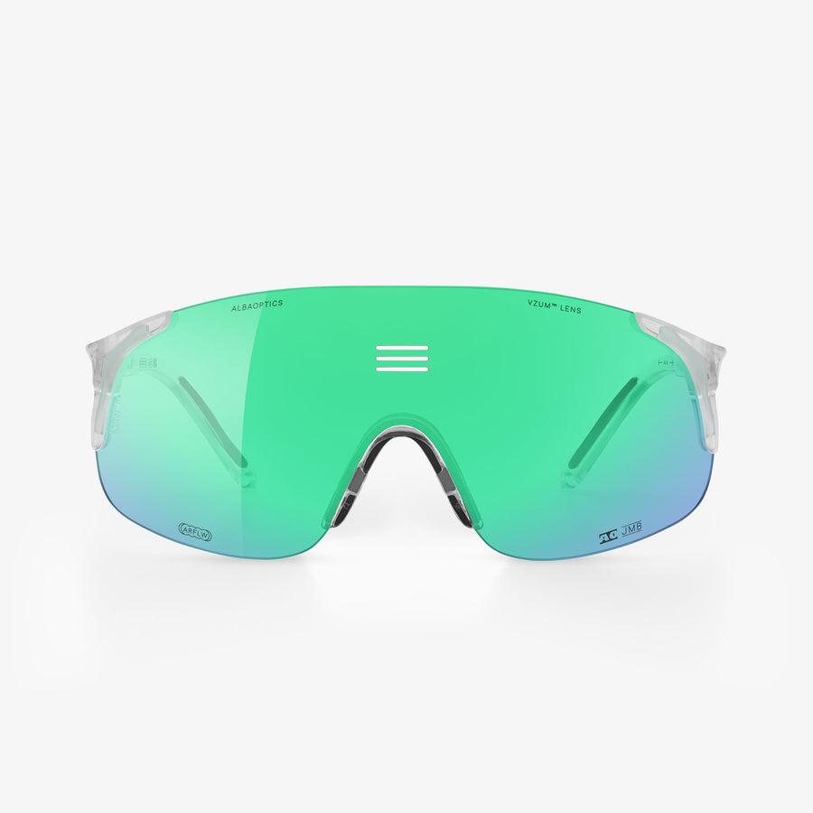 Alba Optics JUMBO CRST GLS cycling sunglasses – front view